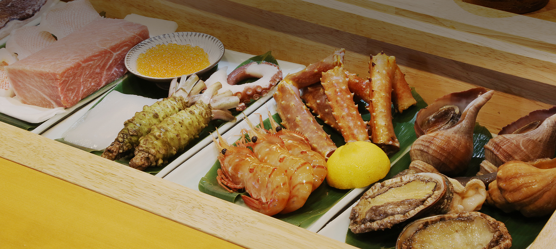 北の海の本格鮨を味わう。オホーツク海に面した網走の新鮮で旬な素材。旨い鮨を真心こめて。