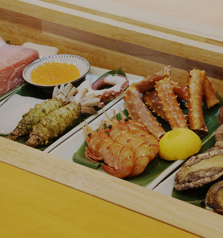 北の海の本格鮨を味わう。オホーツク海に面した網走の新鮮で旬な素材。旨い鮨を真心こめて。